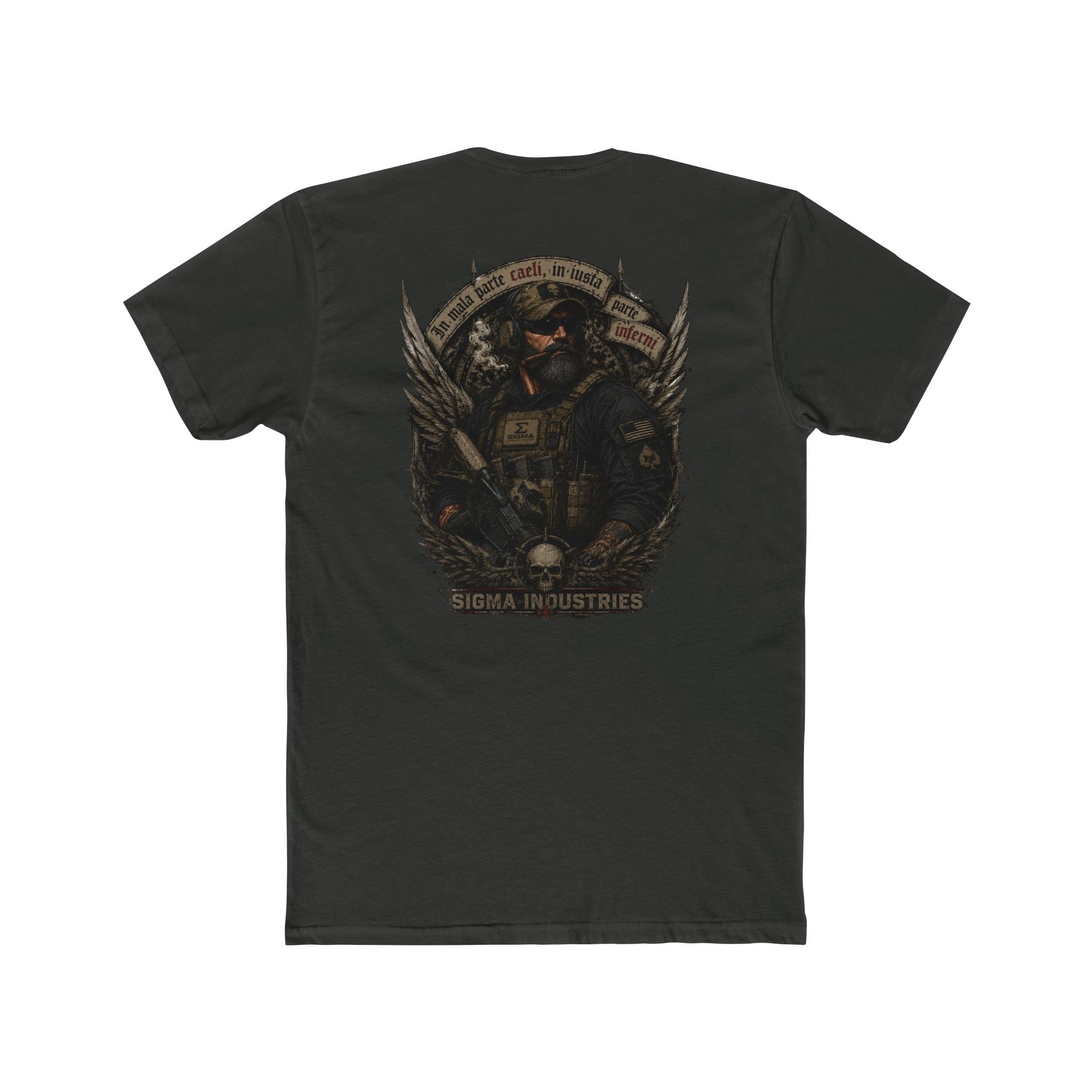 Military Graphic Tee — "Wrong side of heaven and the righteous side of hell" Operator  Design