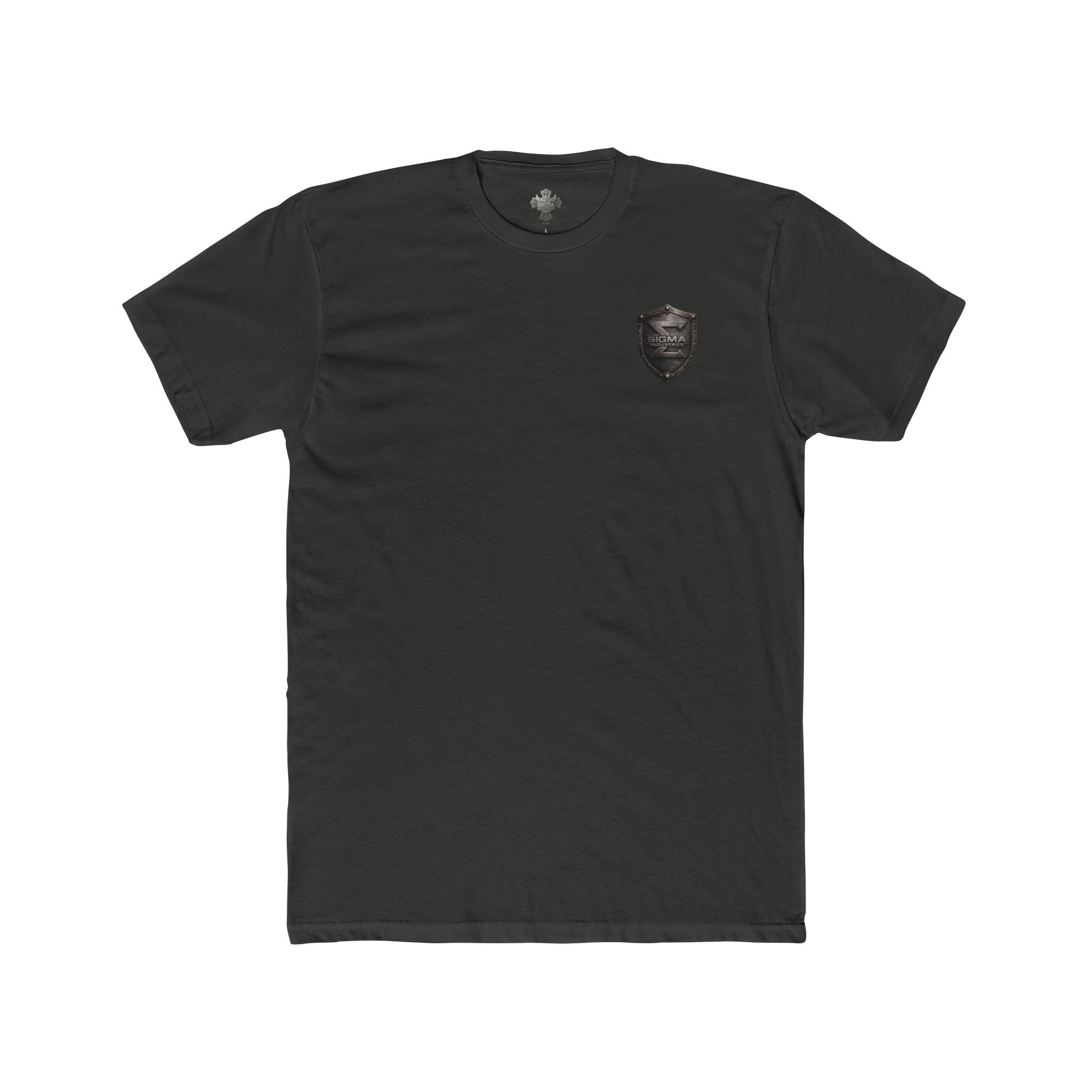 Sigma Industries Vintage Crest Tee — Industrial Retro Logo T-Shirt