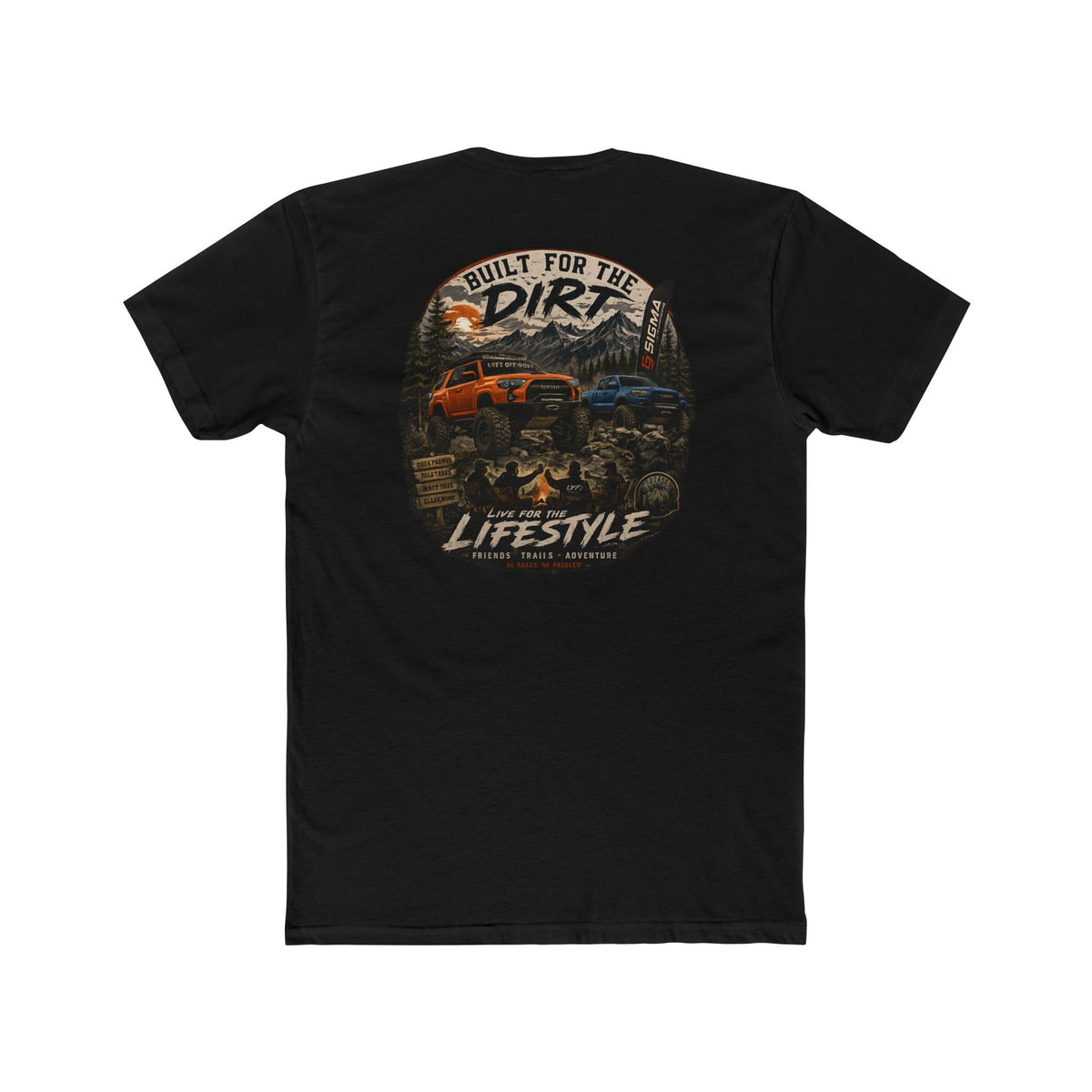 Off‑Road Lifestyle Toy T‑Shirt — "Built for the Dirt" Graphic Tee