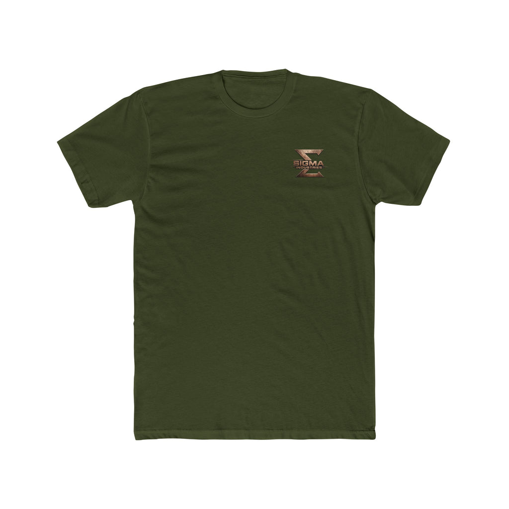 Skull & Snake Graphic Tee — "Sigma Industries" Back Print