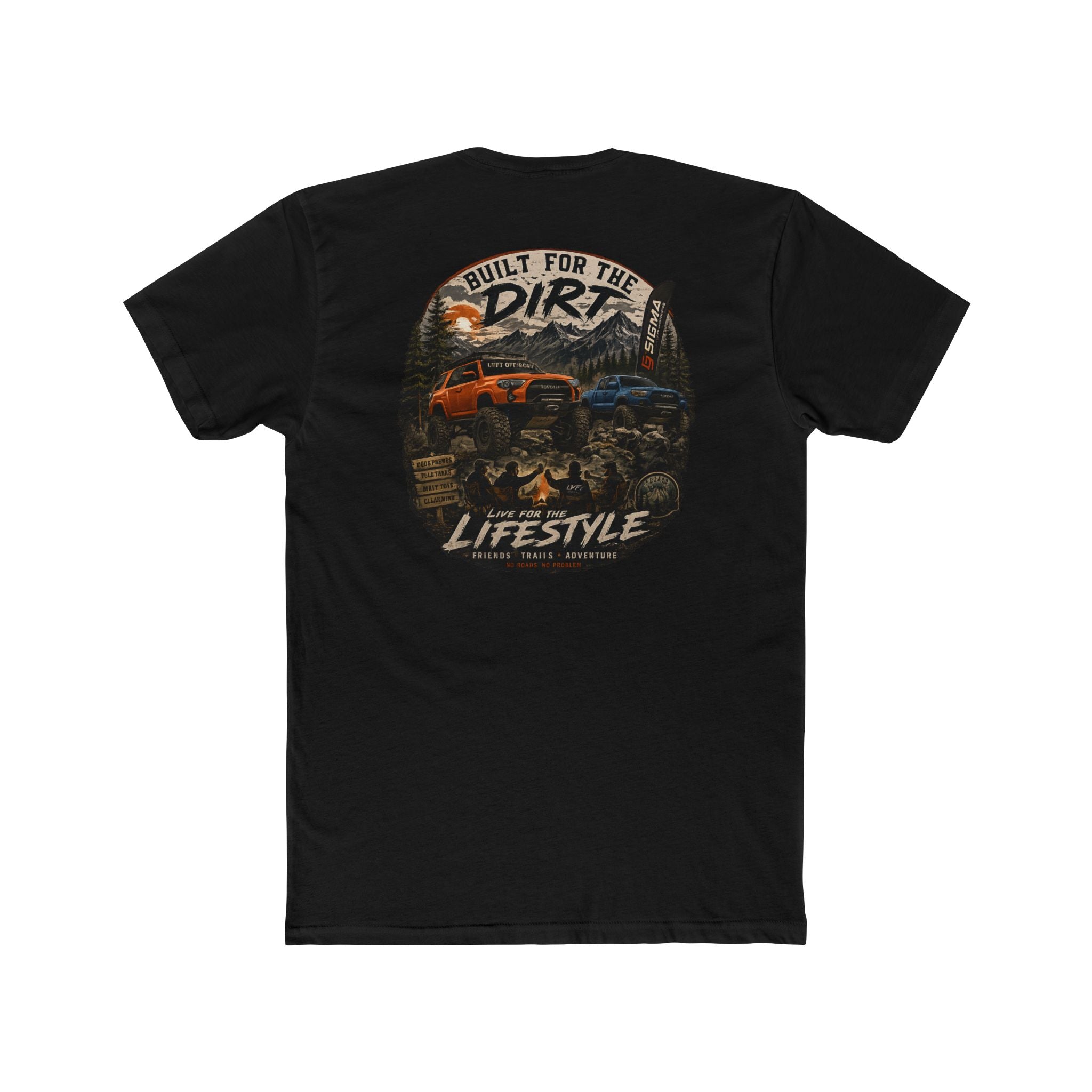 Off‑Road Lifestyle Toy T‑Shirt — "Built for the Dirt" Graphic Tee