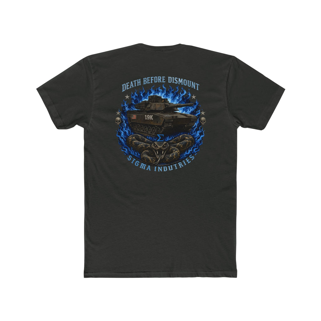 Death Before Dismount Tee — Tanker Graphic T‑Shirt (Sigma Industries)