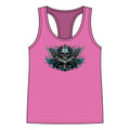 Skull & Wings Racerback Tank Top — Edgy Gothic Graphic Women's Tank