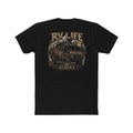 RV Life T-Shirt — Overland Camper Tee with 'RV LIFE' Adventure Graphic