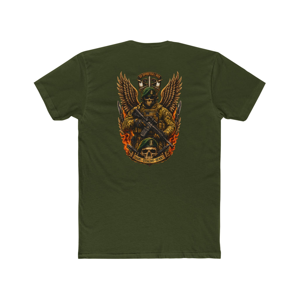 Special Forces Tee — Winged Soldier Emblem (Special Forces Green Beret)