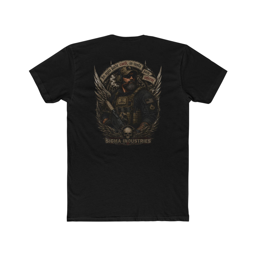Military Graphic Tee — "Wrong side of heaven and the righteous side of hell" Operator  Design
