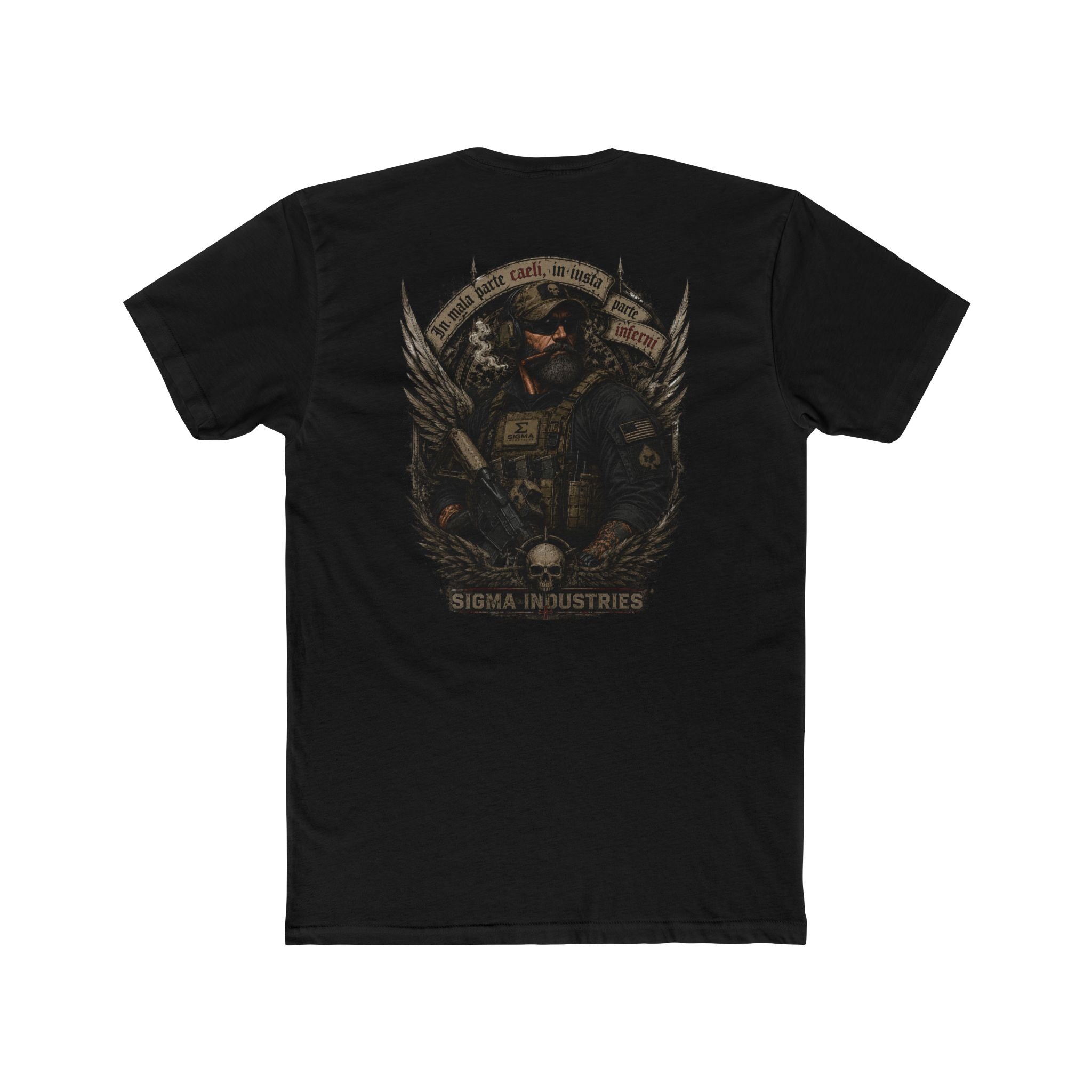 Military Graphic Tee — "Wrong side of heaven and the righteous side of hell" Operator  Design