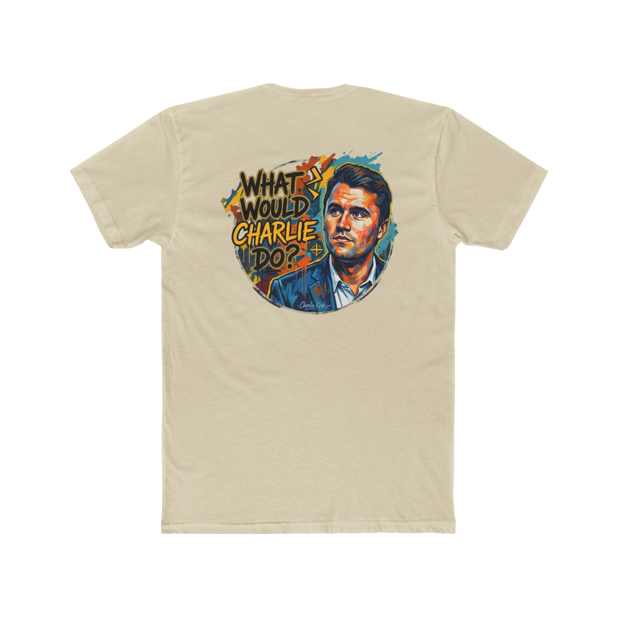 What Would Charlie Do? Vintage Portrait Tee