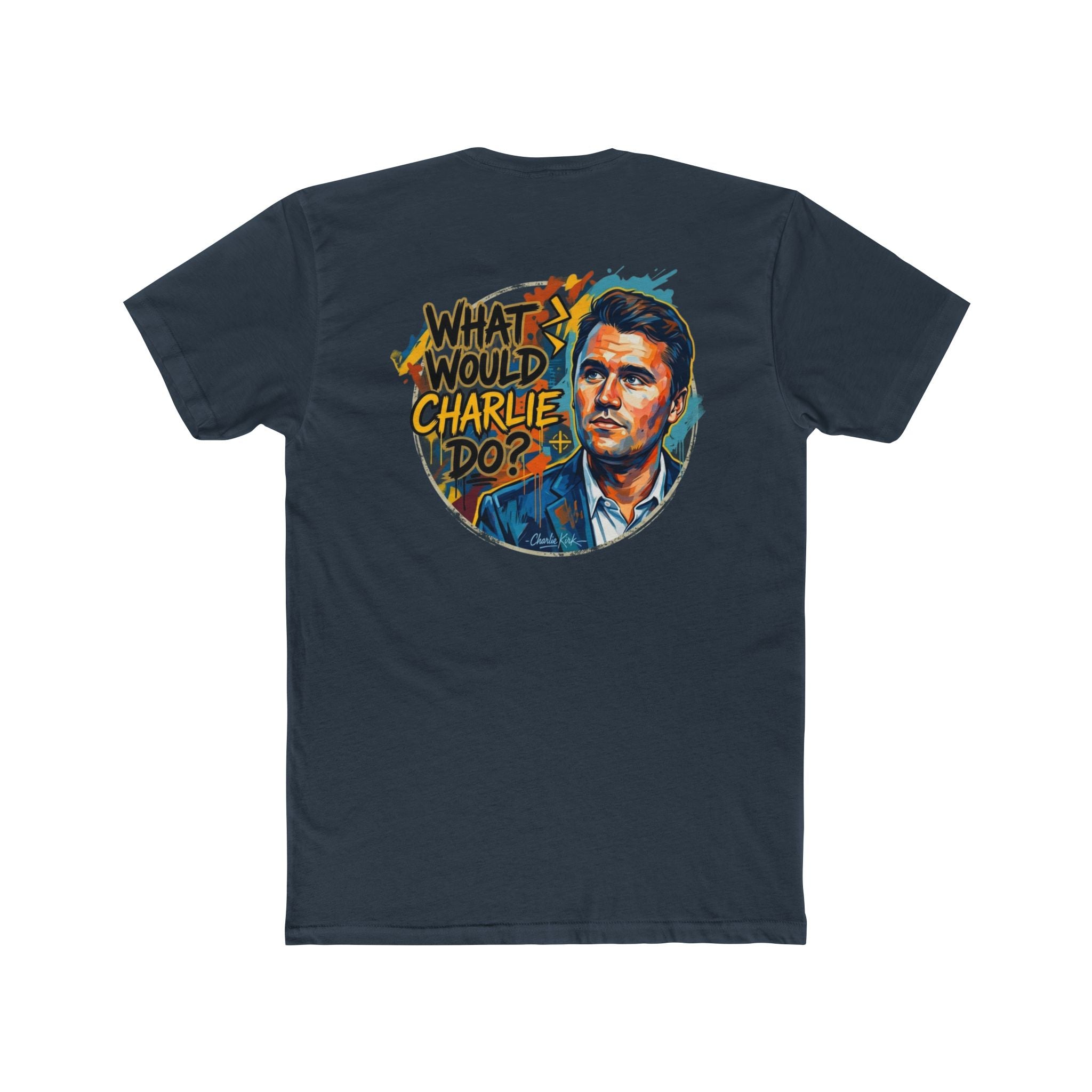 What Would Charlie Do? Vintage Portrait Tee
