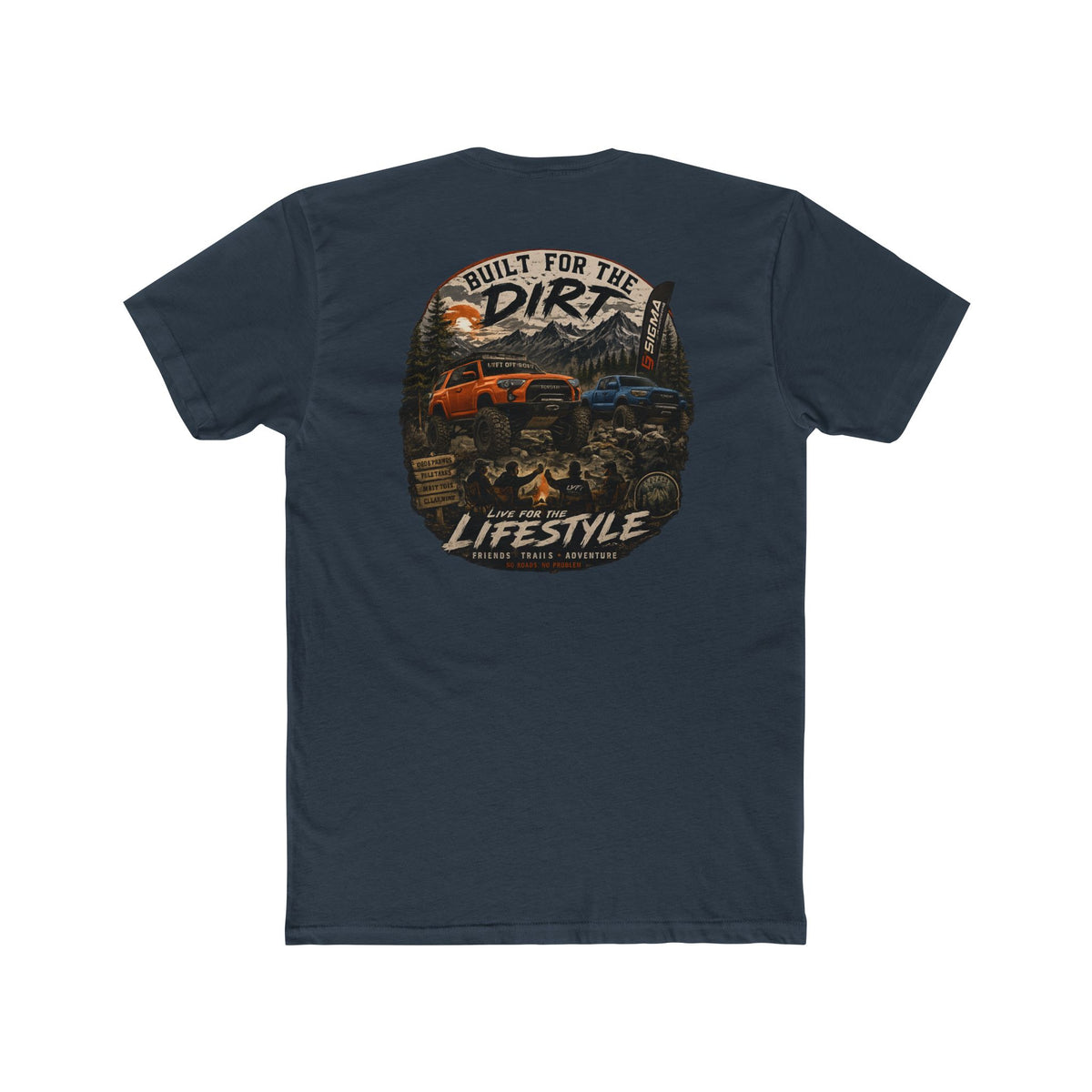 Off‑Road Lifestyle Toy T‑Shirt — "Built for the Dirt" Graphic Tee