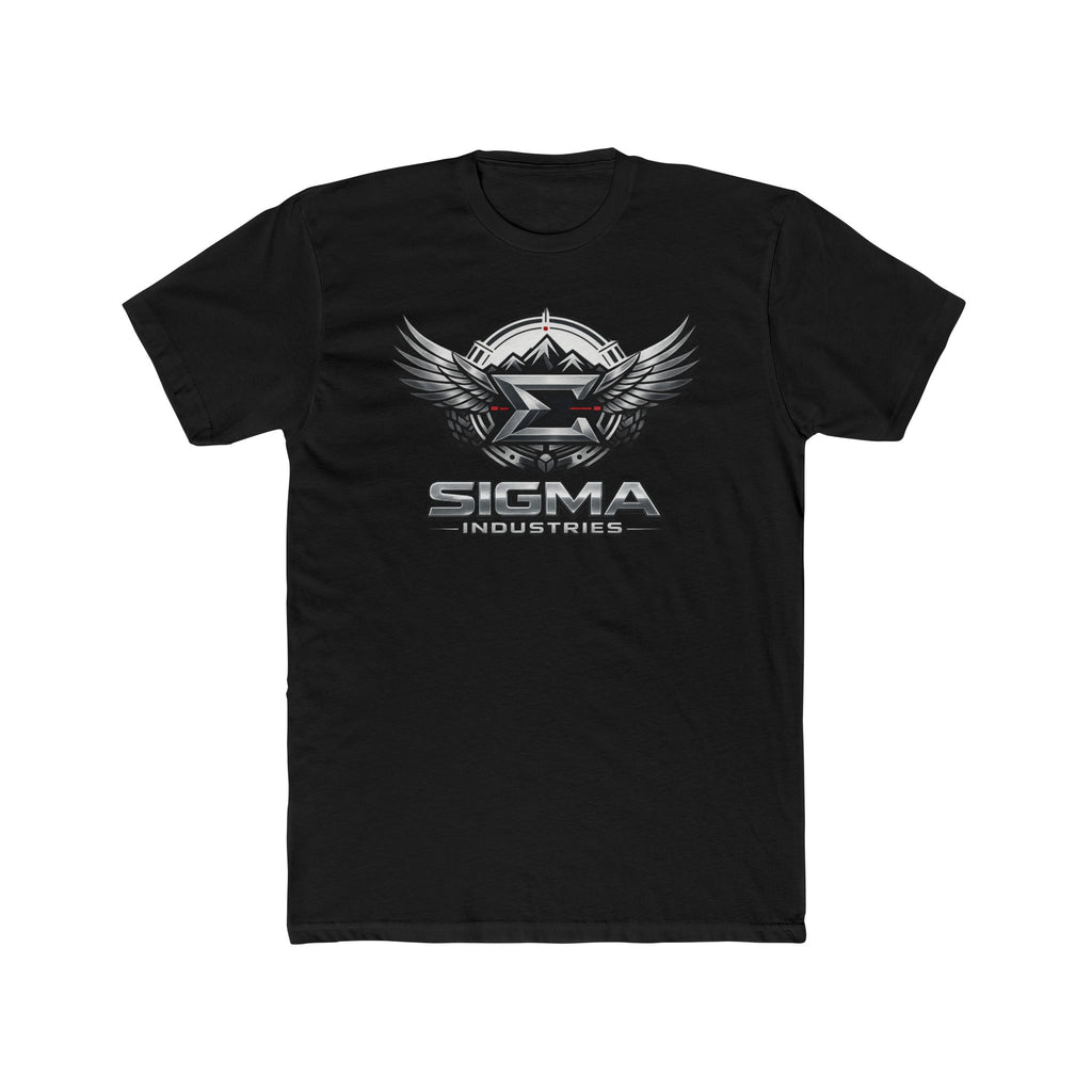 Sigma Brotherhood Graphic Tee — Winged Emblem Military-Style Shirt