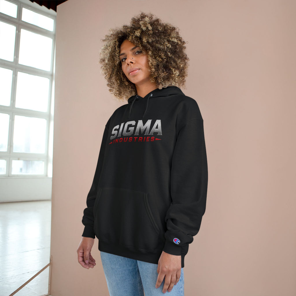 Sigma Industries Hoodie — Industrial Vintage Logo Pullover