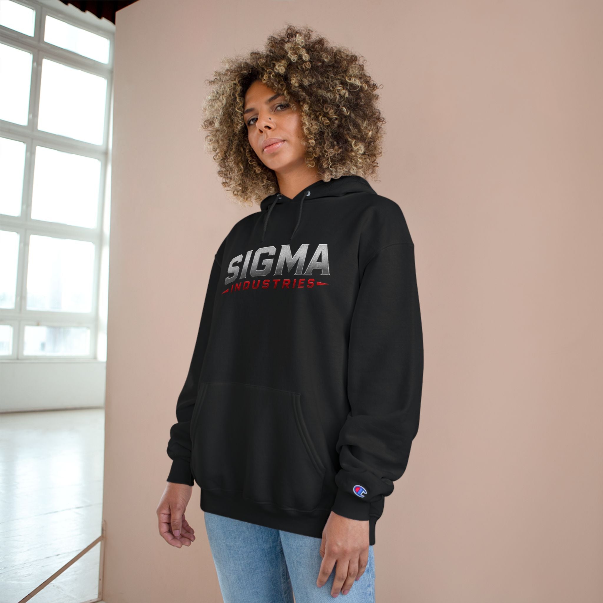 Sigma Industries Hoodie — Industrial Vintage Logo Pullover