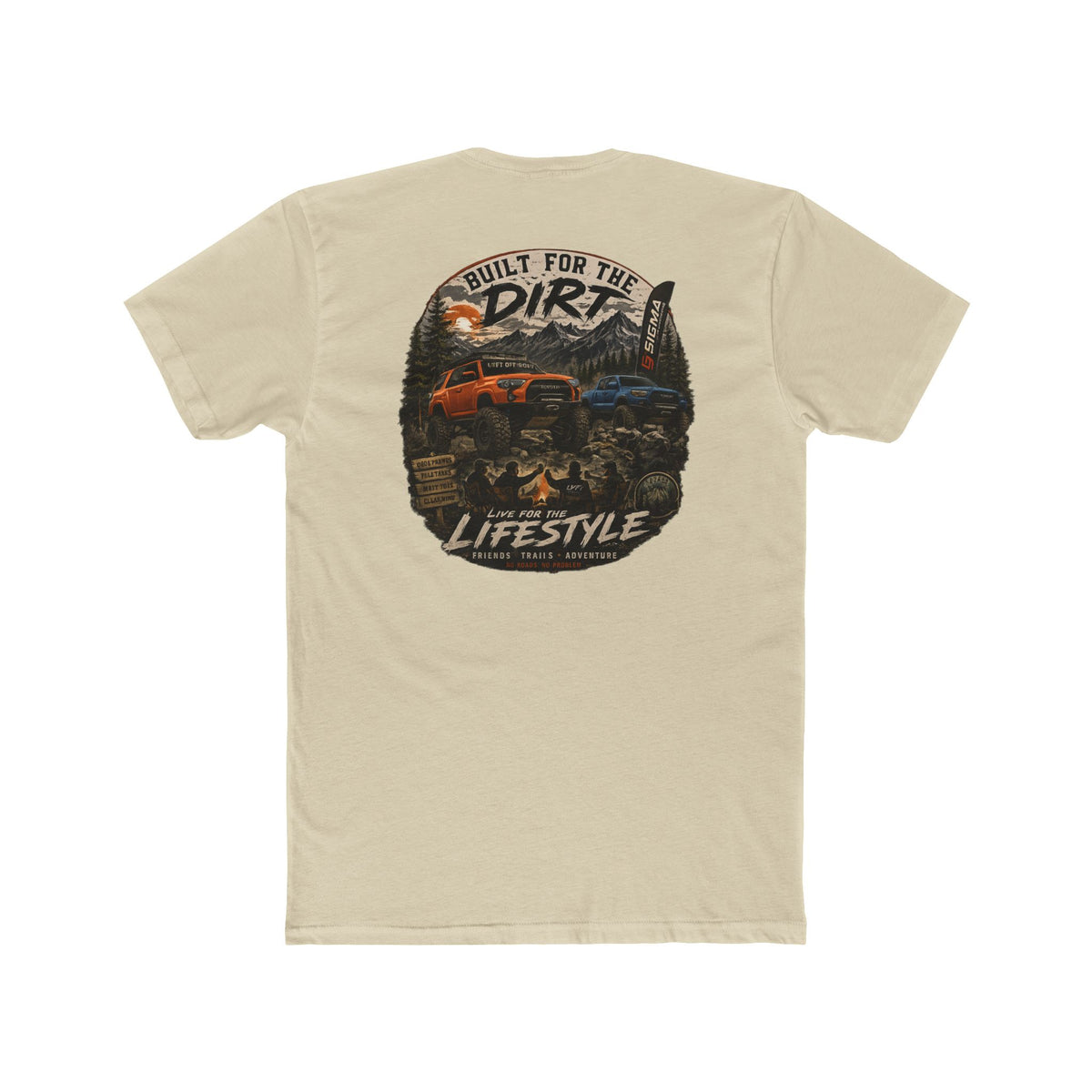 Off‑Road Lifestyle Toy T‑Shirt — "Built for the Dirt" Graphic Tee