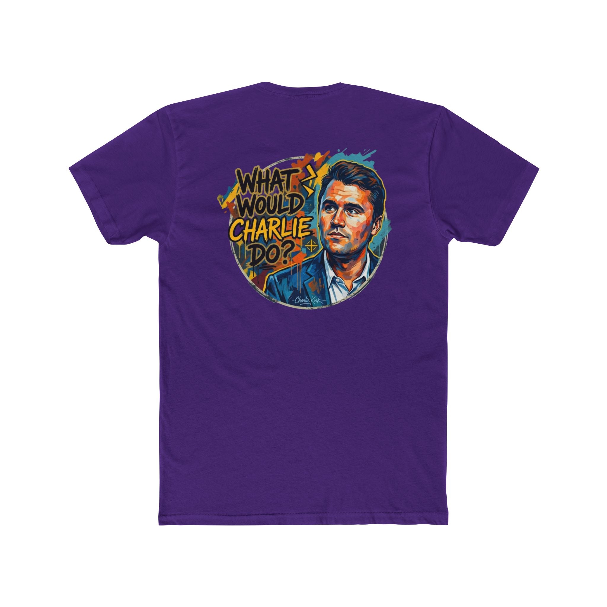 What Would Charlie Do? Vintage Portrait Tee