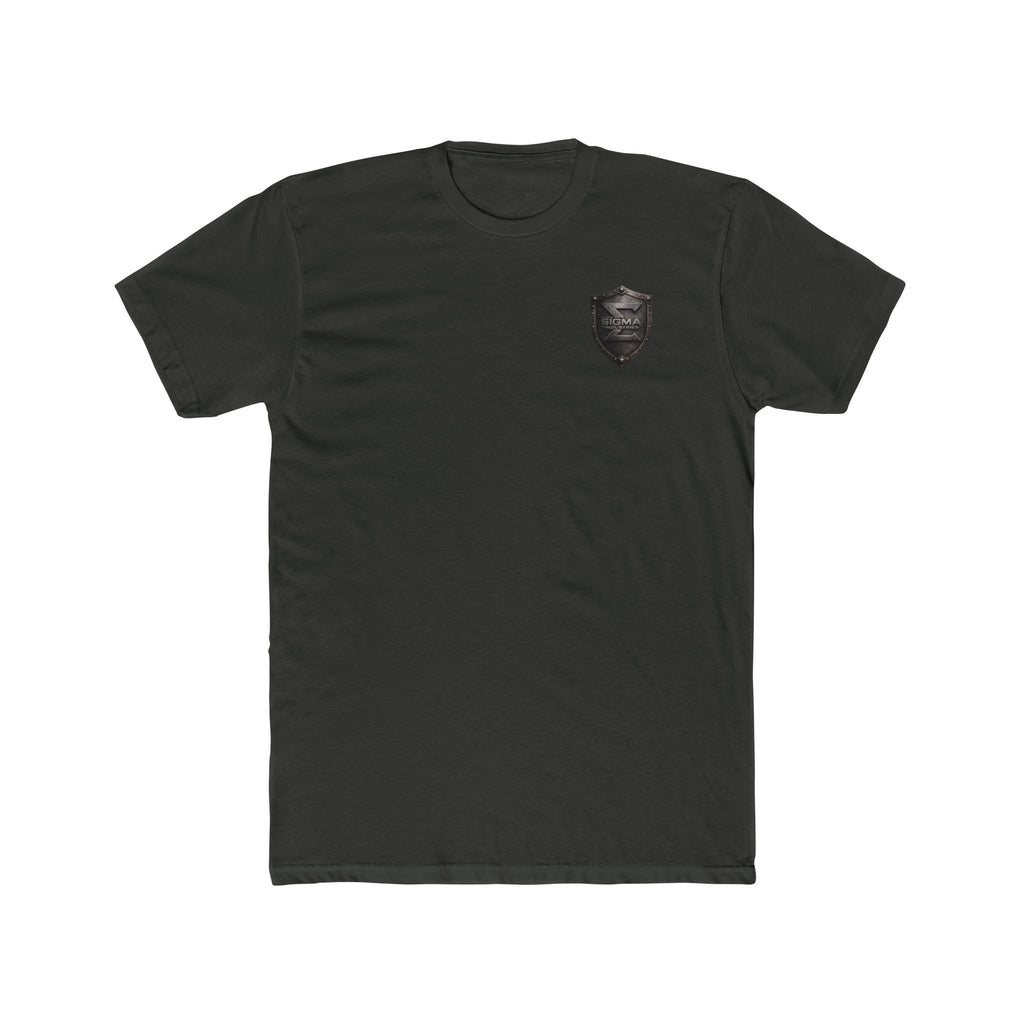 Sigma Industries Competition Pistol Tee — American Flag Shooter Design