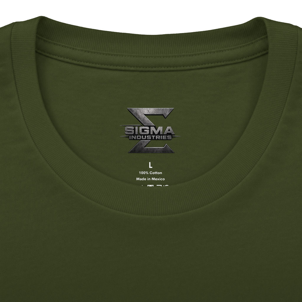 Sigma Industries Shield T-Shirt — American Flag Logo Tee