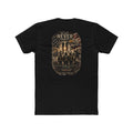 9/11 Never Forget Memorial T‑Shirt — Tribute Tee with Twin Towers Firefighters Design