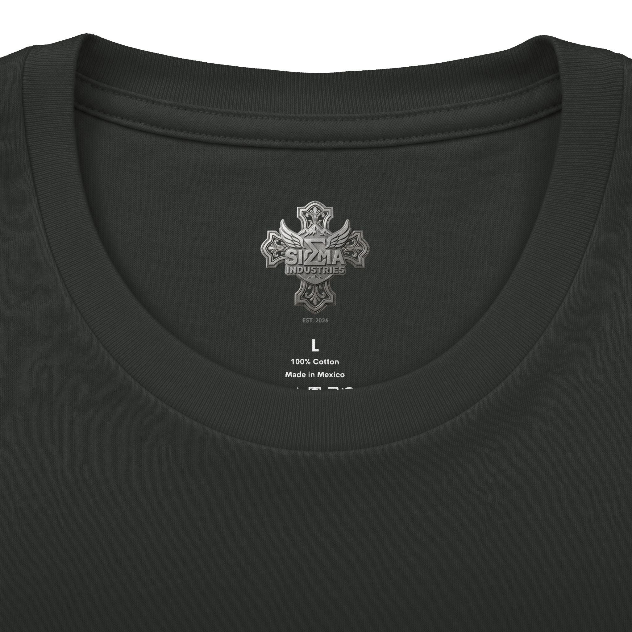 Sigma Industries Vintage Crest Tee — Industrial Retro Logo T-Shirt