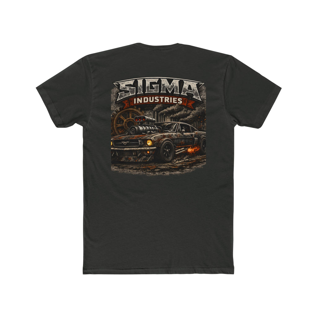 Vintage Hot Rod Tee — "Sigma Industries" Graphic Car Shirt