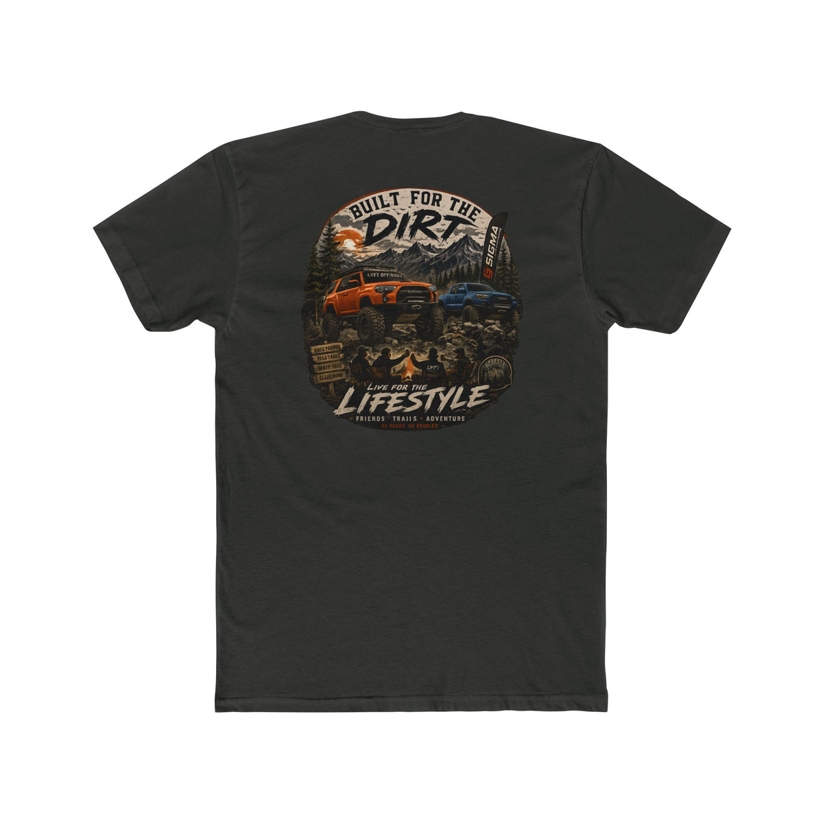 Off‑Road Lifestyle Toy T‑Shirt — "Built for the Dirt" Graphic Tee