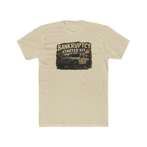 Bankruptcy Starter Kit Off-Road Jeep T-Shirt — "Yep, I'm Broke" Graphic Tee