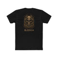 Sigma Skull and Snake Graphic Tee — Vintage Military Skull Back Print