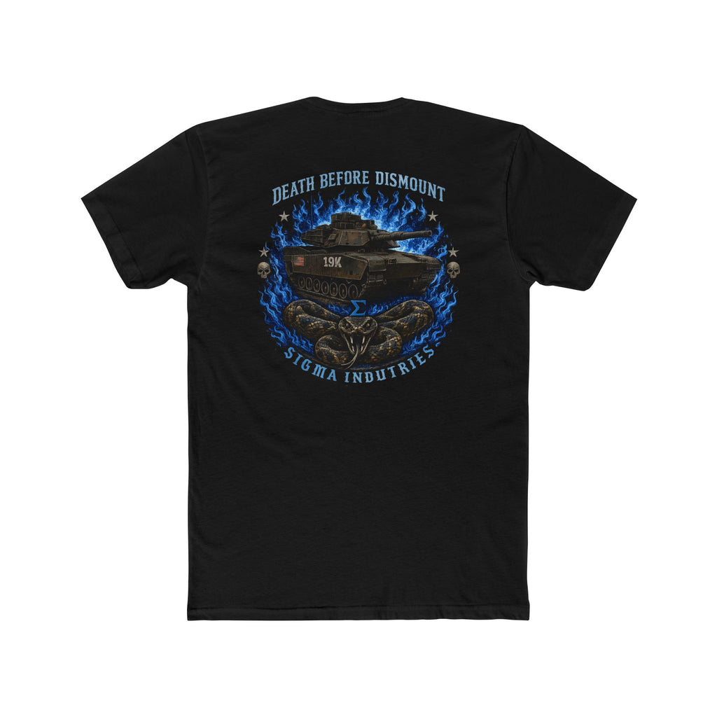 Death Before Dismount Tee — Tanker Graphic T‑Shirt (Sigma Industries)