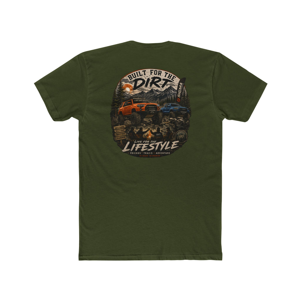 Off‑Road Lifestyle Toy T‑Shirt — "Built for the Dirt" Graphic Tee