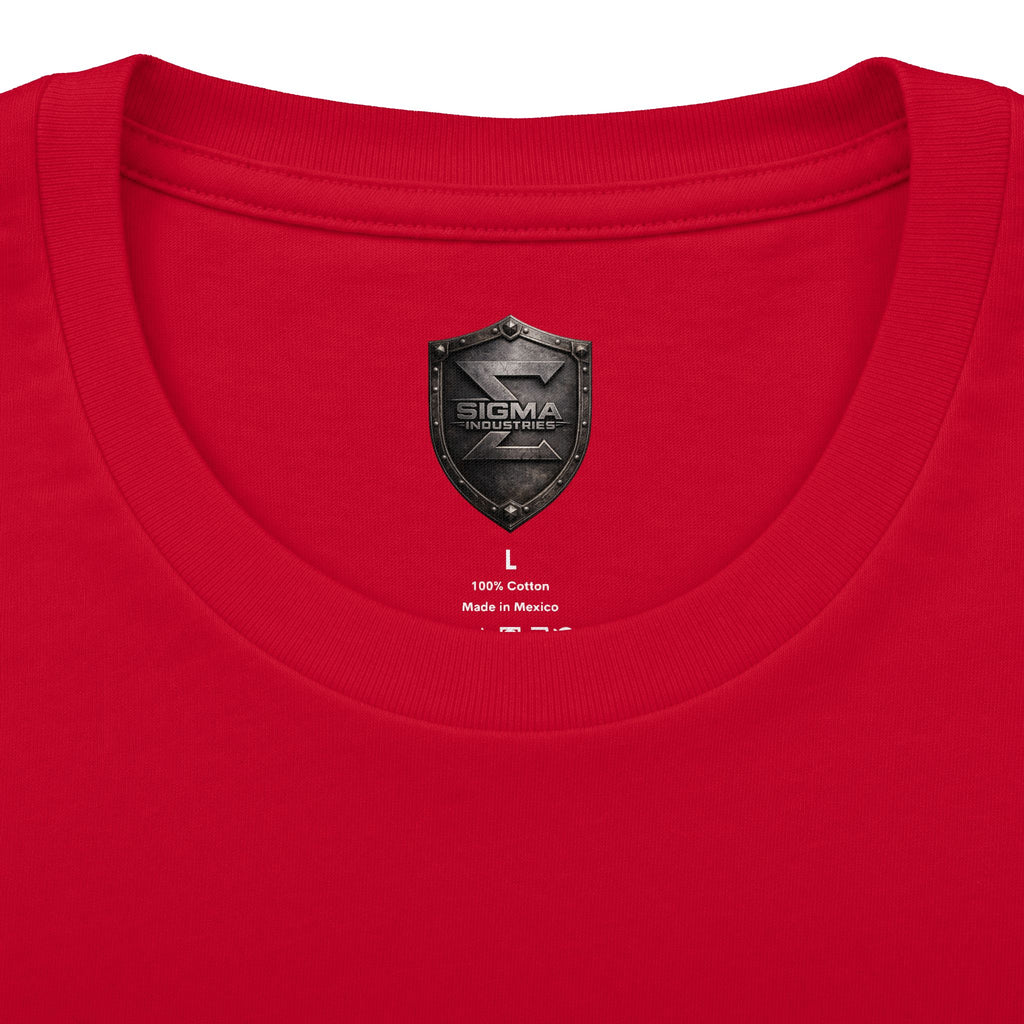 T-Shirt — Shield Crusader Cross with American Flag Graphic