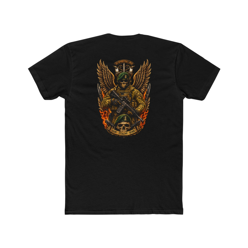 Special Forces Tee — Winged Soldier Emblem (Special Forces Green Beret)