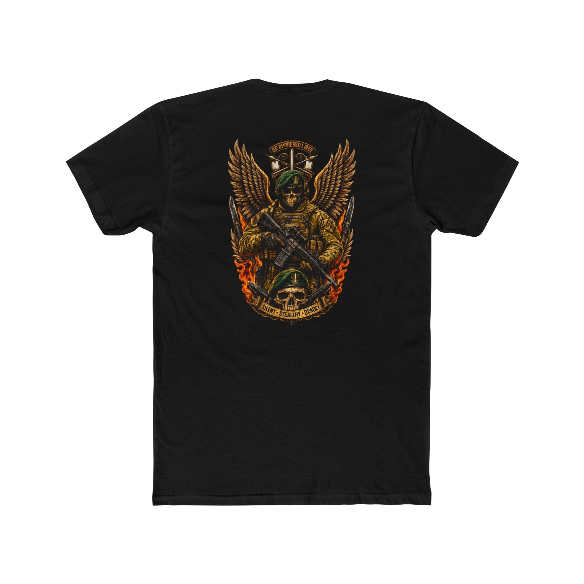 Special Forces Tee — Winged Soldier Emblem (Special Forces Green Beret)