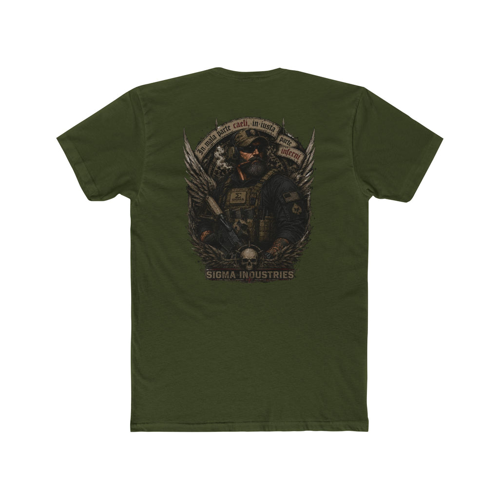 Military Graphic Tee — "Wrong side of heaven and the righteous side of hell" Operator  Design