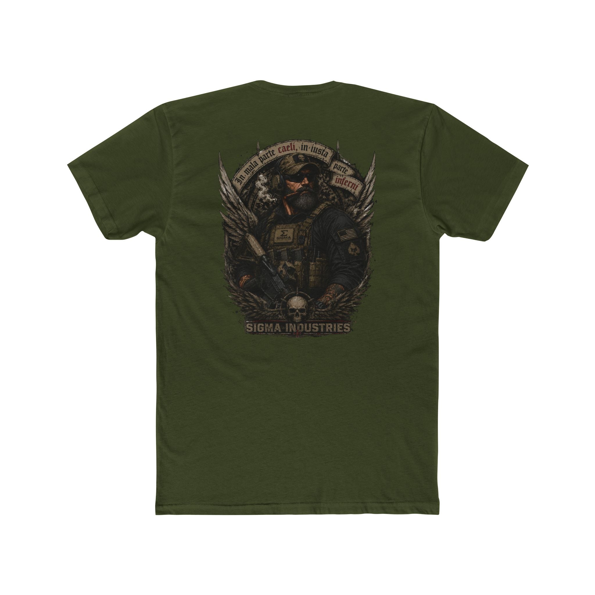 Military Graphic Tee — "Wrong side of heaven and the righteous side of hell" Operator  Design