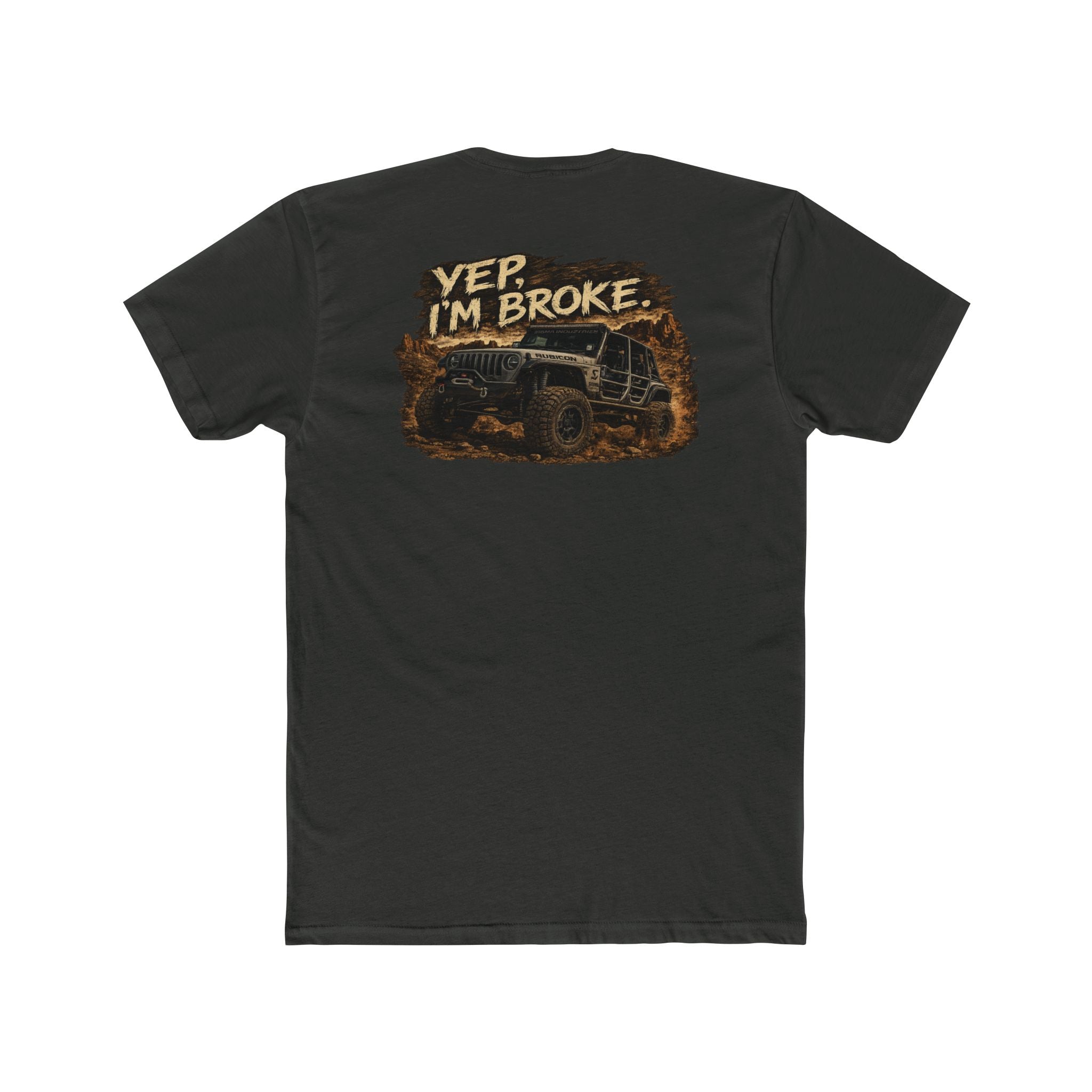 Bankruptcy Starter Kit Off-Road Jeep T-Shirt — "Yep, I'm Broke" Graphic Tee