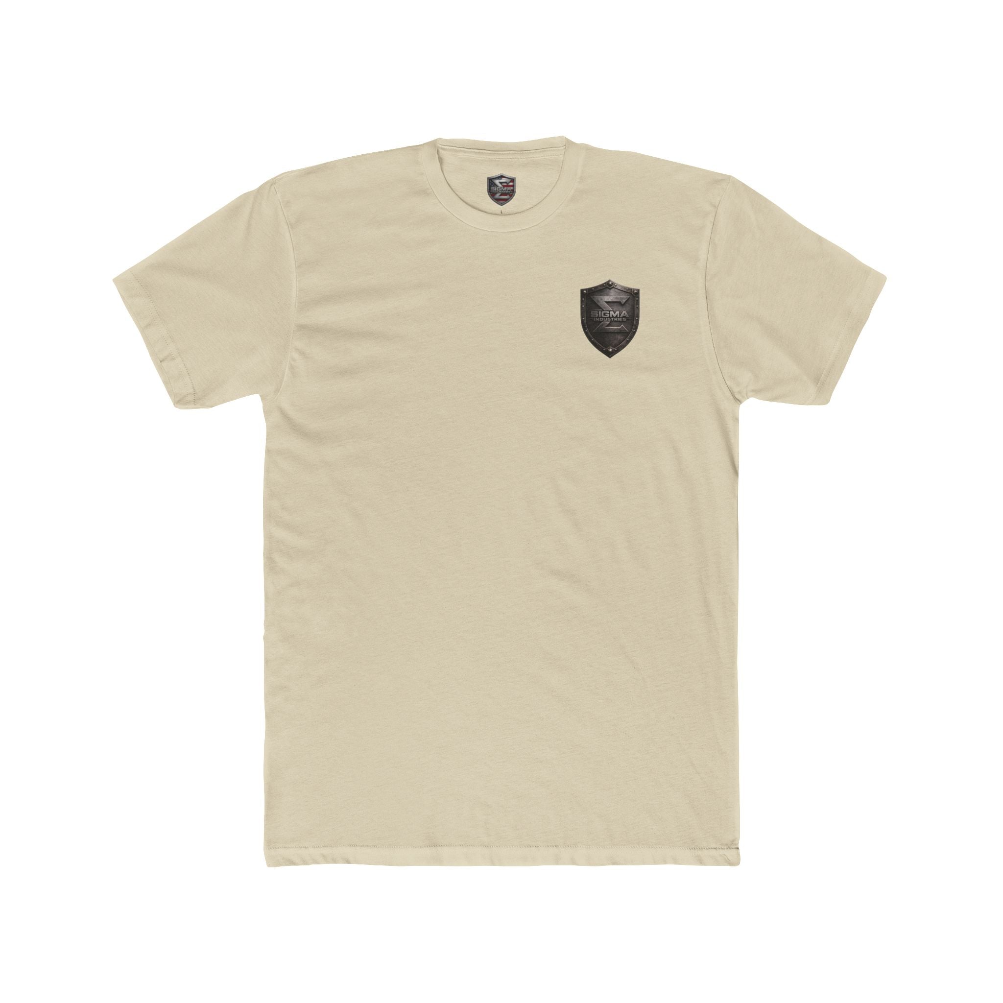 T-Shirt — Tactical Shadow Pistol Graphic Tee (Sigma Arms Back Print)