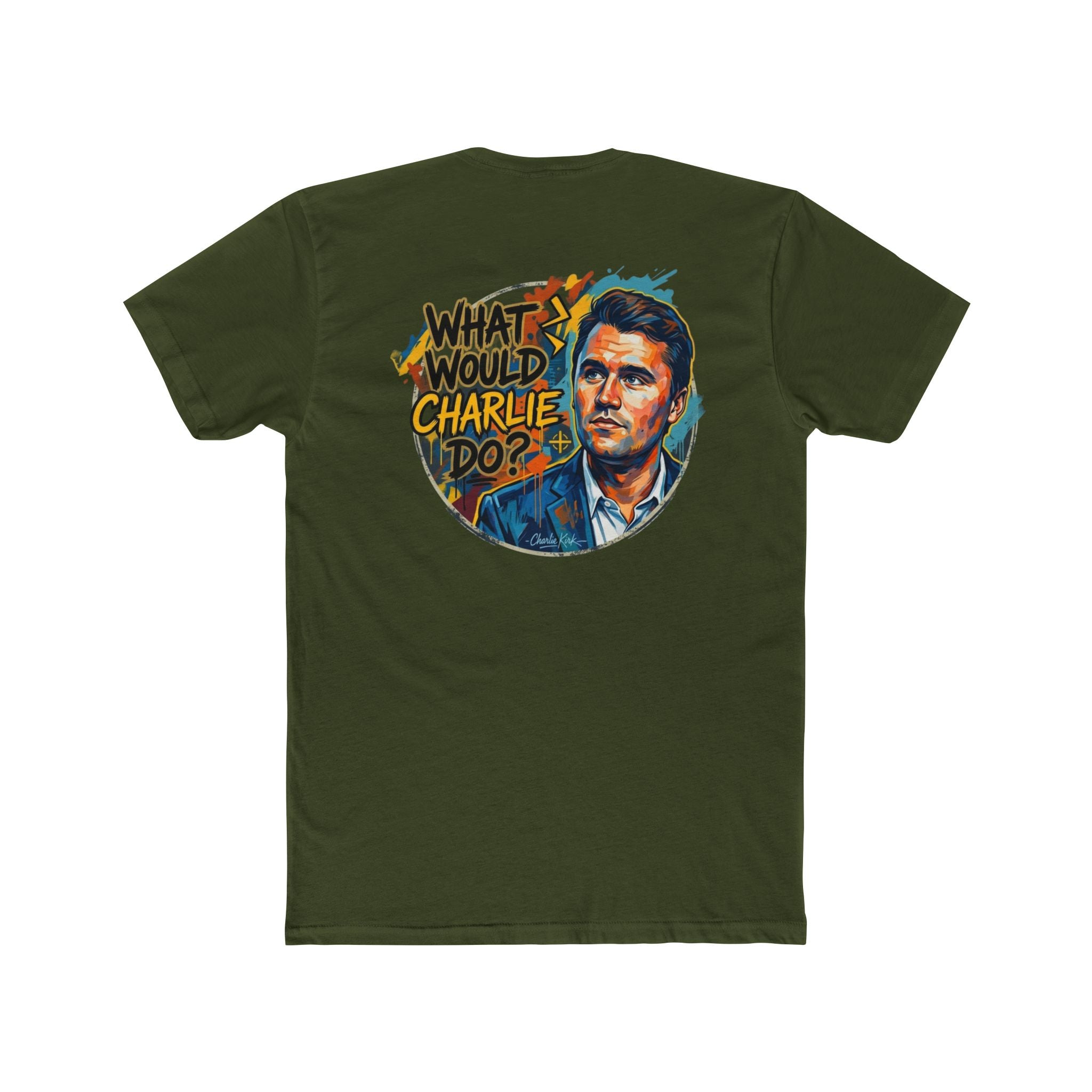 What Would Charlie Do? Vintage Portrait Tee