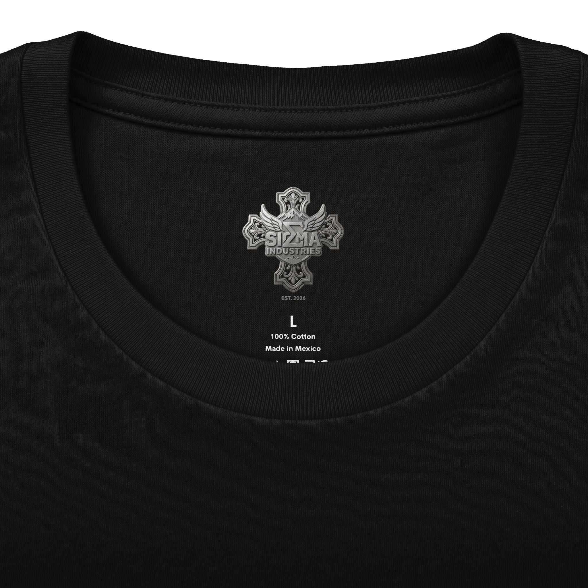 Sigma Industries Vintage Crest Tee — Industrial Retro Logo T-Shirt