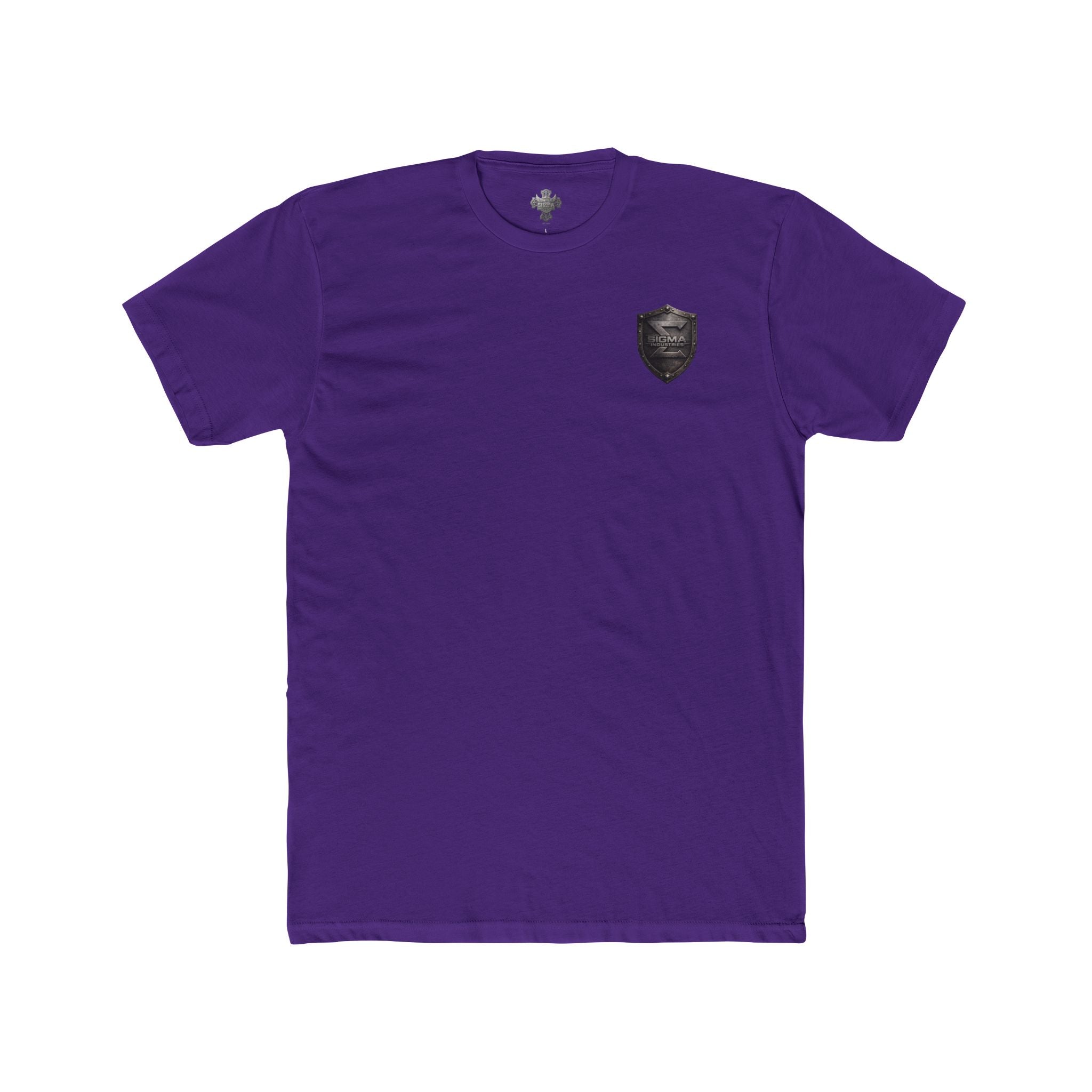 Sigma Industries Vintage Crest Tee — Industrial Retro Logo T-Shirt