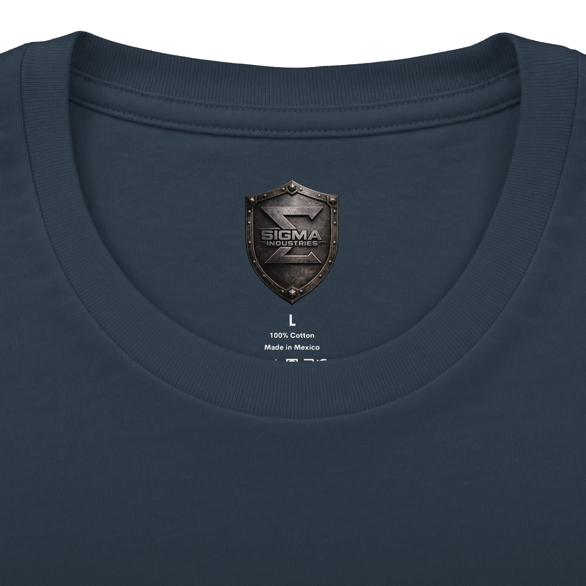 T-Shirt — Shield Crusader Cross with American Flag Graphic