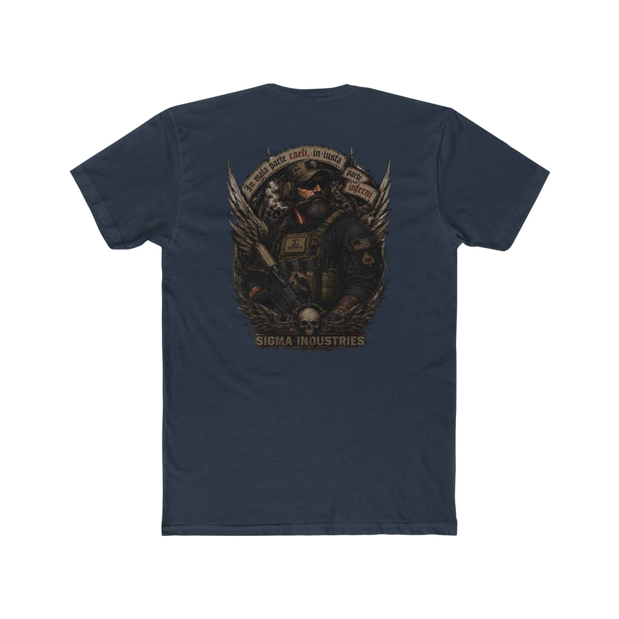 Military Graphic Tee — "Wrong side of heaven and the righteous side of hell" Operator  Design