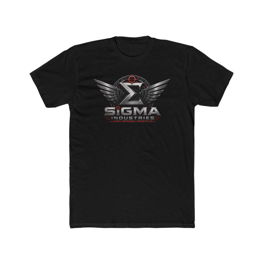 Sigma Industries Logo Tee — Winged Emblem Graphic T-Shirt