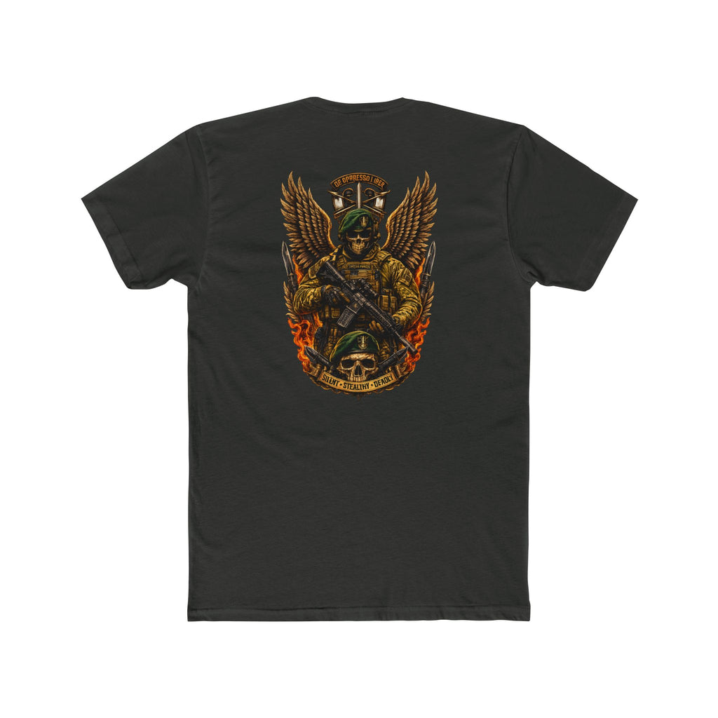 Special Forces Tee — Winged Soldier Emblem (Special Forces Green Beret)