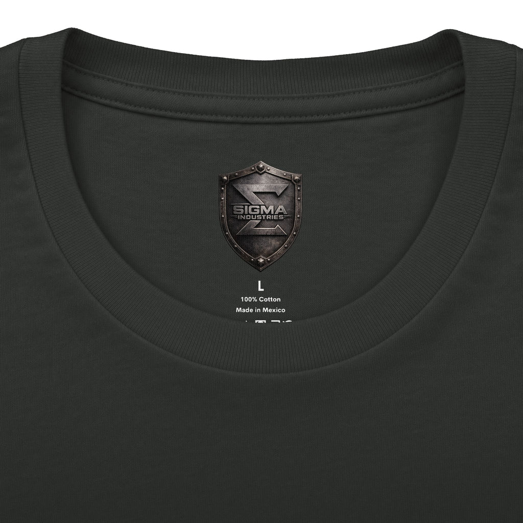 T-Shirt — Shield Crusader Cross with American Flag Graphic