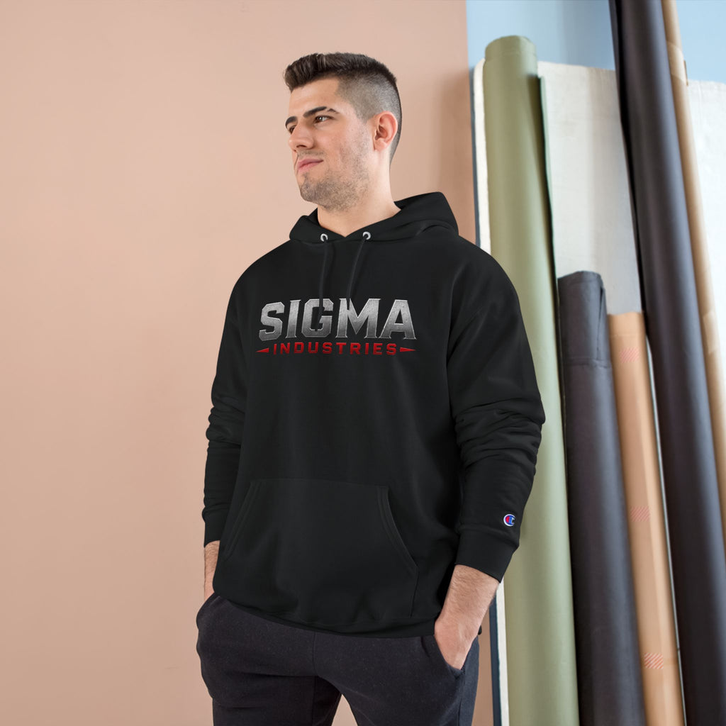 Sigma Industries Hoodie — Industrial Vintage Logo Pullover