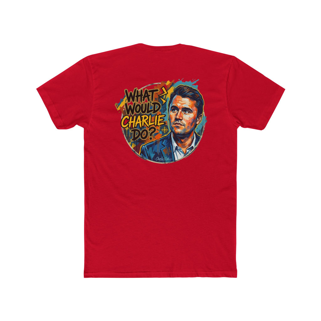 What Would Charlie Do? Vintage Portrait Tee