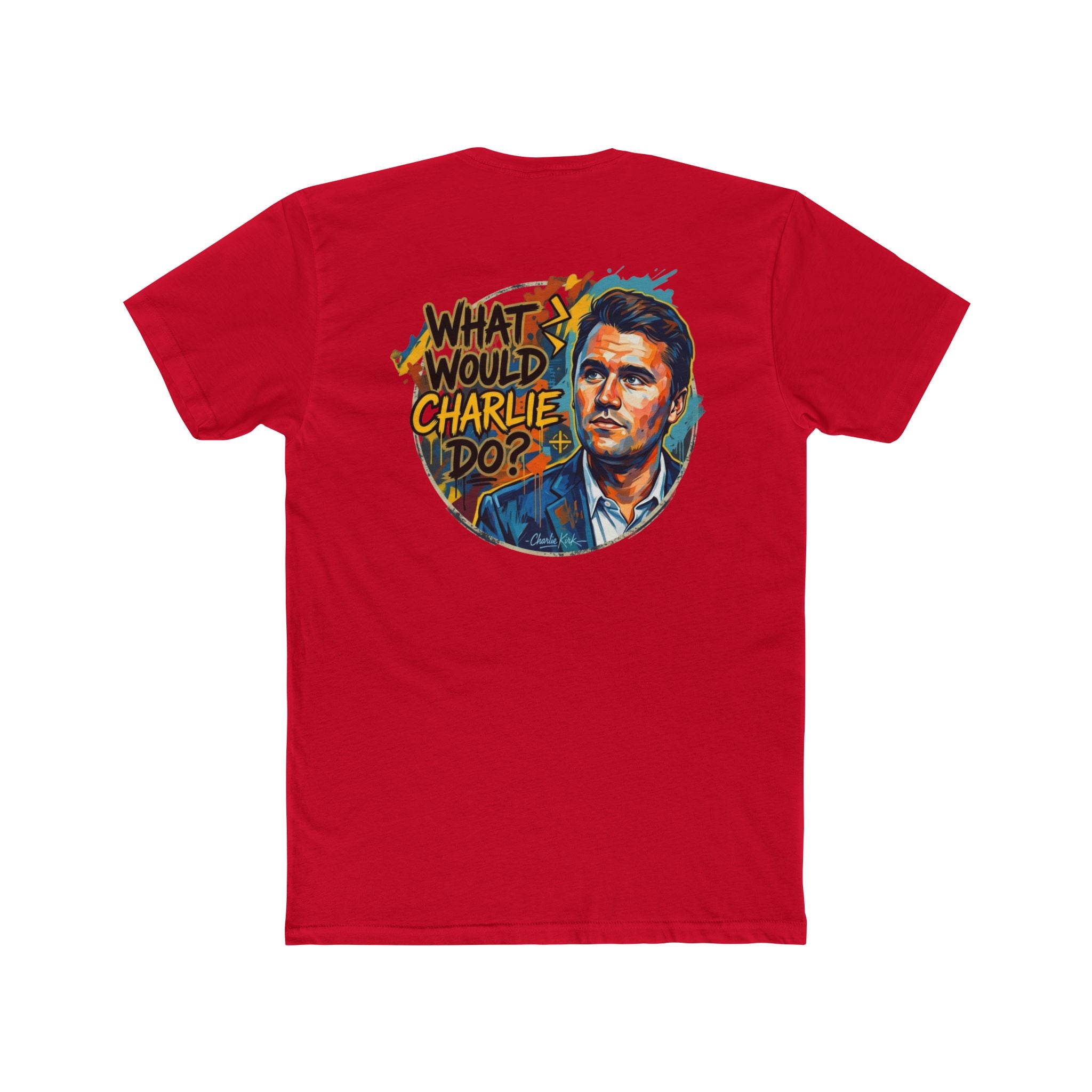What Would Charlie Do? Vintage Portrait Tee