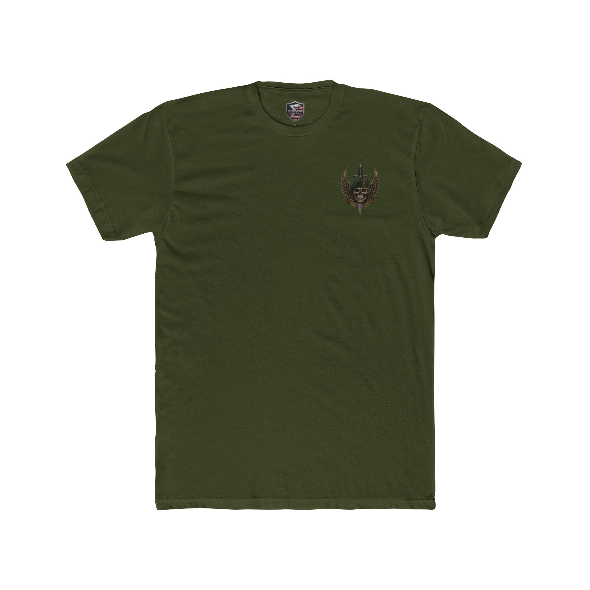 Special Forces Tee — Winged Soldier Emblem (Special Forces Green Beret)